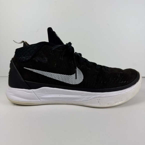 2017 Nike Kobe Bryant A.D. Mid Black 942521-002 Mens US Size 9 - Picture 1 of 8